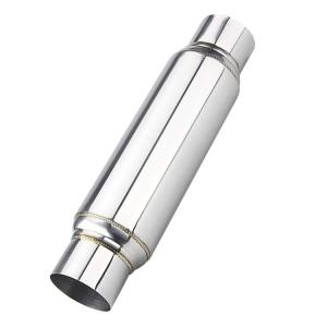 Quality 3&quot; Straight Through Performance Muffler Universal Exhaust Resonator wholesale