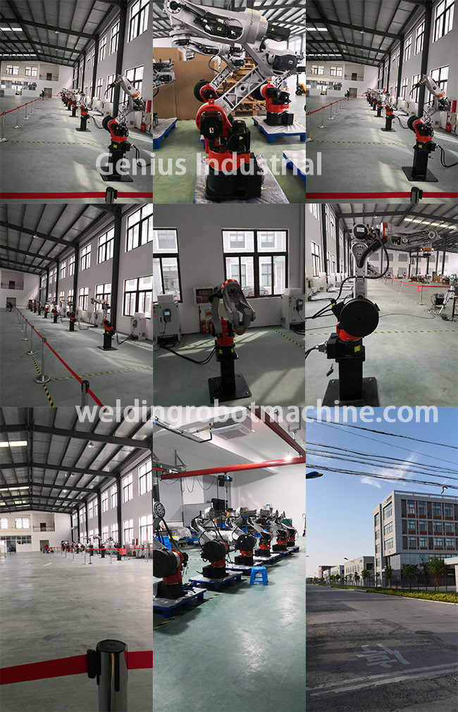 Compact Articulated MIG Welding Robot , Mig Welding System Six Axis Long Service Life