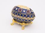 European Easter Egg Jewelry Box Jewel Storage Organizer Event Home Decor Easter