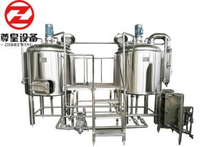 Quality Stainless Steel Electric Beer Brewing Machine , Polished Alcohol Making Machine wholesale