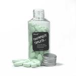 Freshen Breath Mint Eco No Waste Toothpaste Tablets Oval Shaped