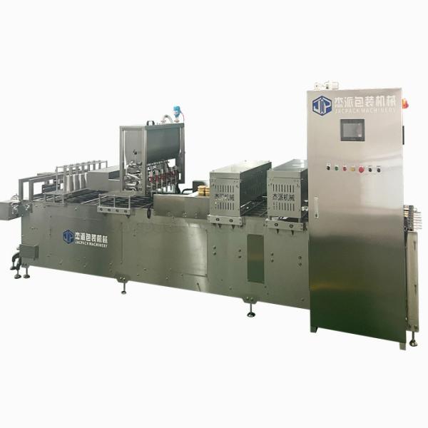 60 Packs/min High Speed Canned Wet Cat Food Filling Sealing Machine for High