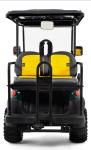 48V Battery Operated 4 Seater Golf Cart / Hunting Golf Cart Easy Control