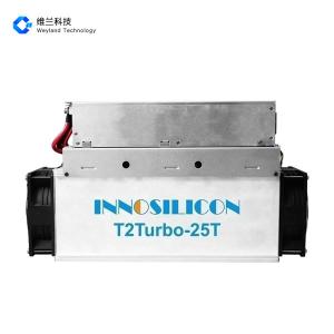 Quality 2050W Innosilicon Asic Miner , Air cooled Bitcoin T2 Turbo 25t wholesale