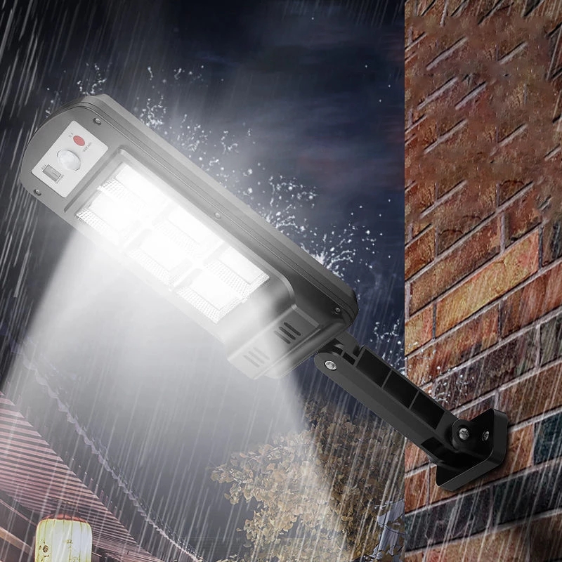 High Bright 500LM 3000mAH Led Solar Powered Street Lamp IP65