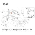 Year 2014-2016 Front Column Assembly For Ghibli Quattroporte Oem 670004761
