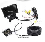 4PIN Car Camera Accessories 8m Backup Camera Extension Cable