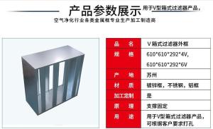 Quality ISO H13 Efficiency Aluminum Wall HEPA Pleated Filter wholesale