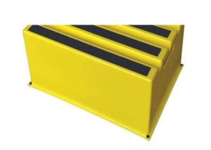 Quality Living Room Furniture Plastic Step Stool Yellow Color For Home / Industrial wholesale