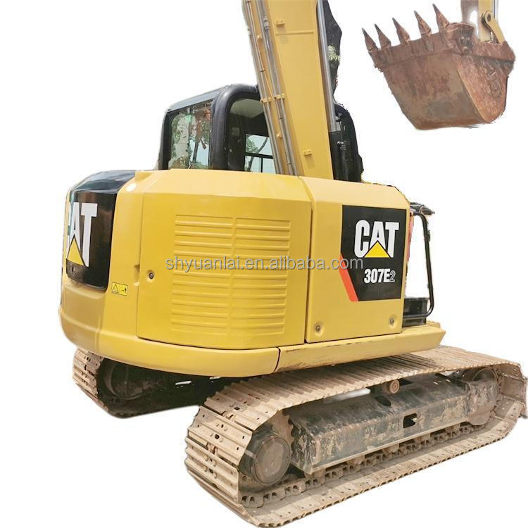 CAT307E Second-Hand Excavator with Durable Soft Steel Design and High Work Efficiency