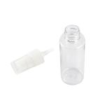 White Striped Plastic 24/410 Face Cream Pump Bottle With A Cover Dispensing Pump