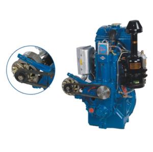 Quality DLK195 Farm Tractor Parts Single Cyclinder Diesel Tractor Engine Gear Drive 9.4kw wholesale