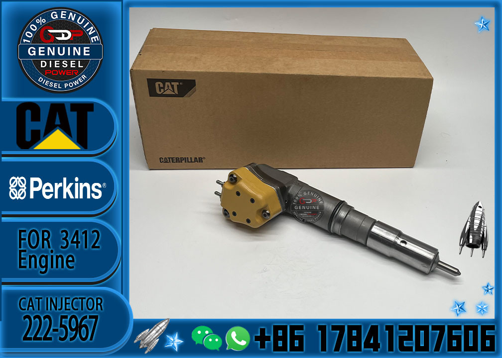 Durable Fuel Injector Assembly 4CR01974 222-5967 2225967 For CAT Engine 3412 Series
