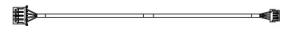 China ATM Spare Parts Display Brightness Sensor Harness 445-0758820,445-0757480 on sale