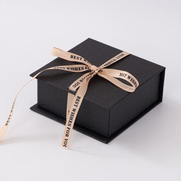 Book Type Paper Carton Packaging Boxes Luxury Cardboard Gift Box With Ribbon