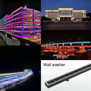 Quality Outdoor Wall Lights 18w 24w 36w Led Light Bars Waterproof Led Wall Washer Linear Led Lighting wholesale