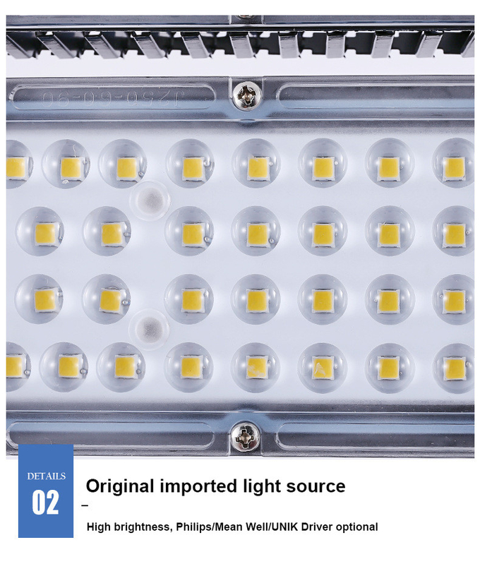 50w Ip65 LED Waterproof Floodlight 1 Module Led Flood Lamp 6750~7000lm