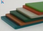 OEM 1mm Plexiglass Extruded Acrylic Sheet Customized Red Color