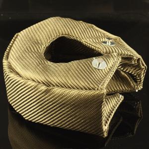 Quality Silica / Basalt Fabric Titanium Lava Turbocharger Heat Shield Cover Fire Shield Turbo Blanket wholesale