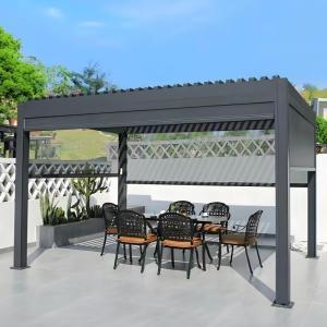 Quality Freestanding Aluminum Patio Pergola Rust-resistance Easy Installation wholesale
