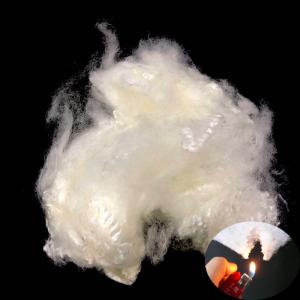 Quality Modacrylic Fibre No Shrinkage 2.78D 51mm Raw Pink Color wholesale