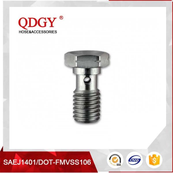 STAINLESS STEEL MATERIAL BRAKE HOSE FITTINGS SINGLE BANJO BOLT M12 X 1.25