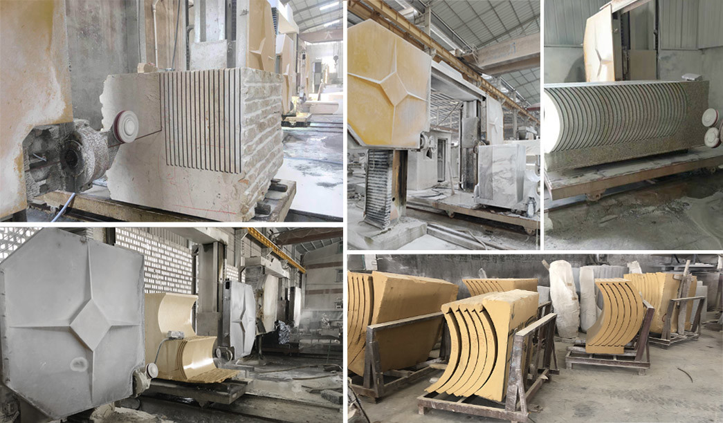 Wire Saw Machine For Stone Profiling
