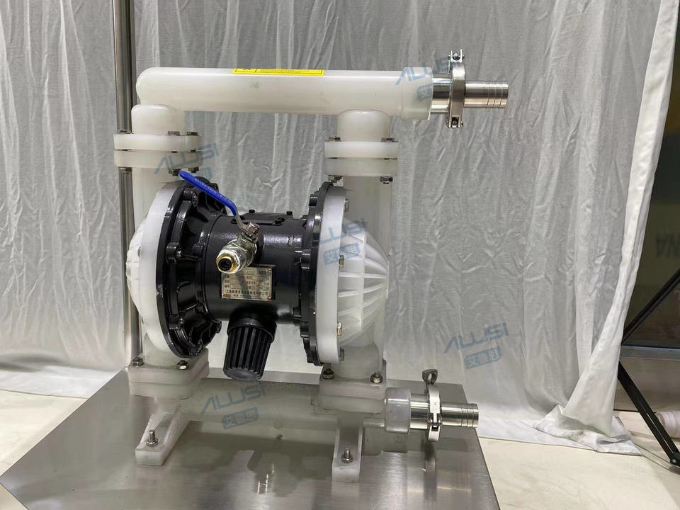 Filling Machine Match Equipment Chemical Liquid Cosmetic Lotion Paste Transfer Pump Air Operated Pneumatic Diaphragm Pum