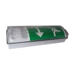 IP65 Waterproof Bulkhead LED Emergency Lights Ni - Cd Battery Rechargeable