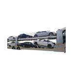 European Style 2/3 Axle Double Deck Hydraulic Lifting Car Transport Truck