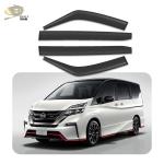 PMMA Dark Smoke Car Vent Shade 2.2mm Thickness For Nissan Serena 2016