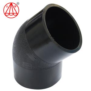 Quality Plastic HDPE Fusion Fittings Reliable Connection Female Elbow For Water Supply wholesale