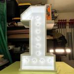 Customized Big Wedding Letters 12V Input Voltage Party Marquee Decoration with