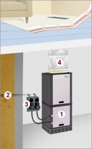 Quality Geothermal source heat pump MDS100D wholesale