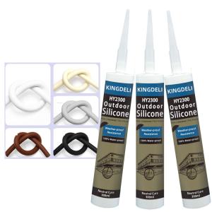 Quality Quick Cure Adhesive Neutral Silicone Sealant GP For Glass Window wholesale