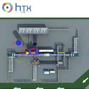 Quality Precision Floor Tile Making Machine Wet Cast Concrete Stone Veneer Production Line wholesale