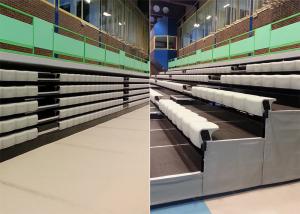 Quality Multi Functional Gym Telescopic Tribune Seating High Density Polyethylene Material wholesale