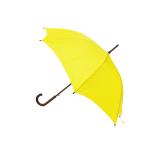 Wooden Handle Auto Open Windproof Straight Umbrella With Fiberglass Shaft