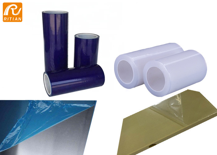 Anti Scratch Sheet Metal Protective Film Size Customized Polyethylene Protective Film