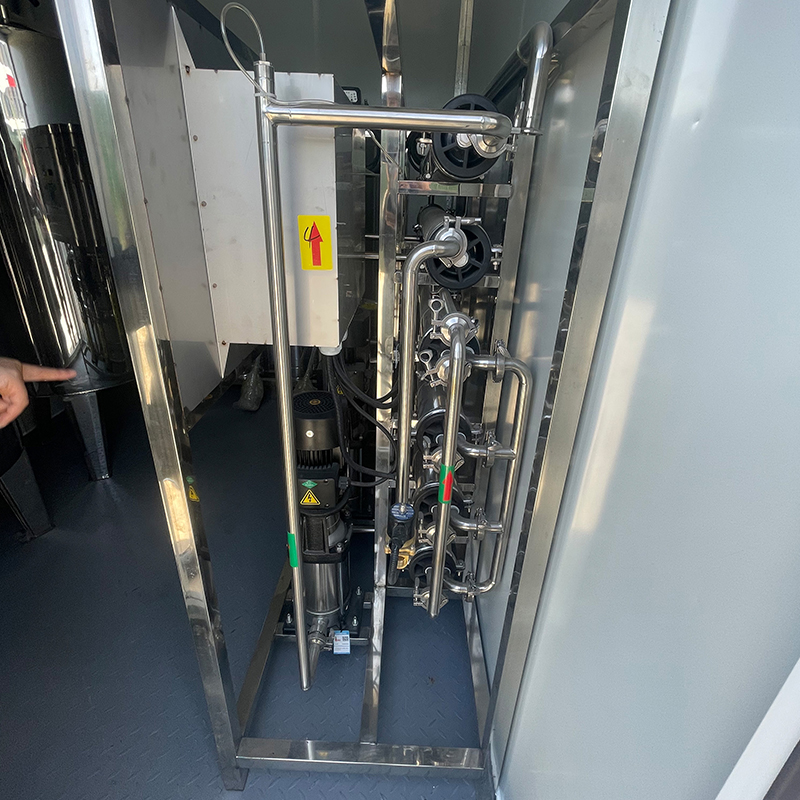 380V/1.5Kw Mineral Water Reverse Osmosis Filtration System for Swimming Pool Treatment