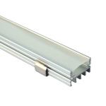 Warm White Recessed LED Linear Lighting Strips 4ft 130lm Aluminum Alloy PC Shell