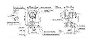 China EJA120E-JES5G-934DJ EJA120E Draft Range Differential Pressure Transmitter on sale