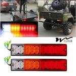 20 Leds 12V Waterproof Lights Truck LED Tail Light Lamp Yacht Car Trailer