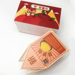 Quality HD Printing Custom Corrugated Carton Antibacterial Freshness Resistance Fruit Gift Box wholesale