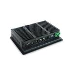 500 Nits PCAP Flat Bezel 7 Inch Panel Pc , Celeron Industrial Touch Screen