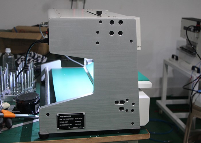 500-800μM PCB Depaneling Equipment Low Force Stress Moving Circular Blade AC 110/220V