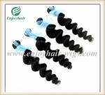 Brazilian 5A virgin remy hair weave ,natural color(can be dye) loose wave 10''