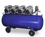 260l Oil Free Piston Air Compressor 50db 4 Head Ac Power W-750x4