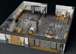 Interior Decoration Clothing Store Display Fixtures Furniture for Shopping Mall