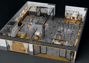 Quality Interior Decoration Clothing Store Display Fixtures Furniture for Shopping Mall wholesale